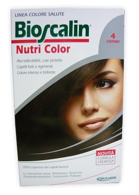 BIOSCALIN NUTRI COLOR 4 CASTANO SINCROB 124 ML - Farmacia Mortise