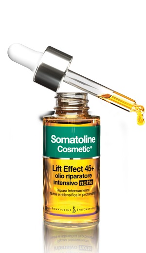 SOMATOLINE COSMETIC LIFT EFFECT VISO 45+ OLIO RIPARATORE INTENSIVO NOTTE 30 ML - Farmacia Mortise