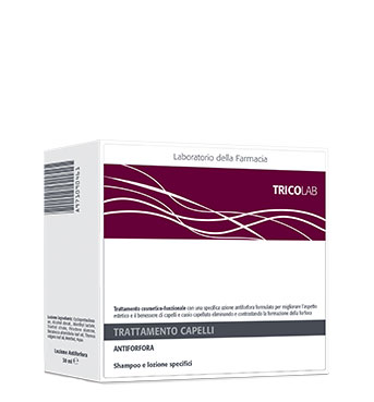 LABORATORIO DELLA FARMACIA TRICOLAB TRATTAMENTO ANTIFORFORA LOZIONE 30 ML + SHAMPOO 100 ML - Farmacia Mortise