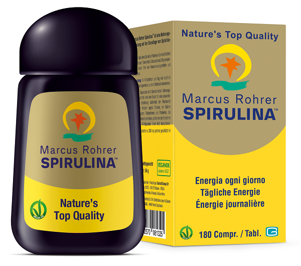 SPIRULINA MARCUS ROHRER 180 COMPRESSE - Farmacia Mortise