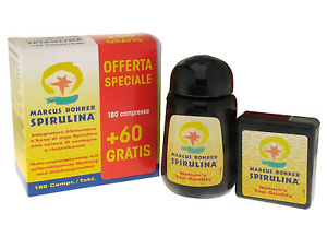 SPIRULINA MARCUS ROHRER 180 COMPRESSE + OF - Farmacia Mortise