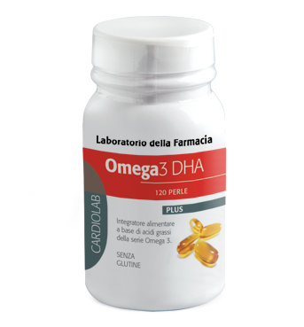 LABORATORIO DELLA FARMACIA OMEGA 3 DHA PLUS 120 PERLE LINEA CARDIOLAB - Farmacia Mortise