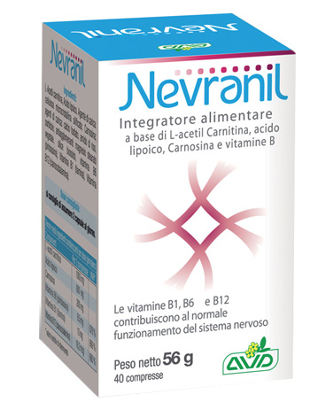 NEVRANIL 40 COMPRESSE - Farmacia Mortise