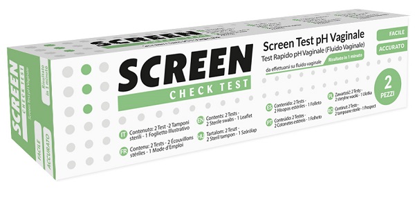 SCREEN TEST PH VAGINALE 2 PEZZI - Farmacia Mortise