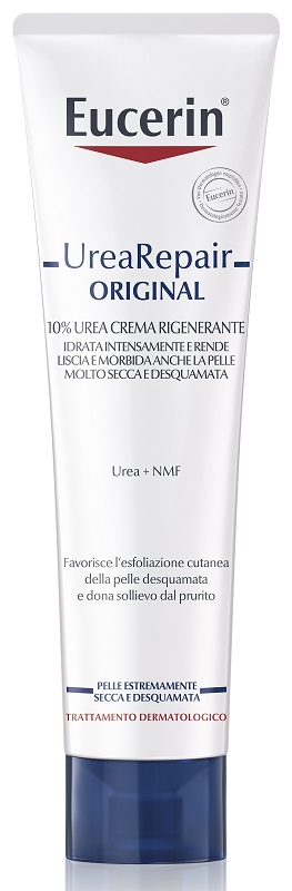 EUCERIN UREAREPAIR ORIGINAL CREMA RIGENERANTE 10% UREA 100 ML TRAVEL SIZE - Farmacia Mortise