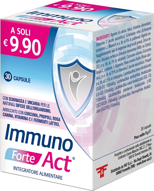 IMMUNO FORTE ACT 30 CAPSULE - Farmacia Mortise
