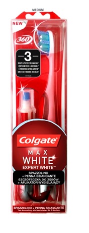 COLGATE EXPERT WHITE SPAZZOLINO + PENNA SBIANCANTE - Farmacia Mortise