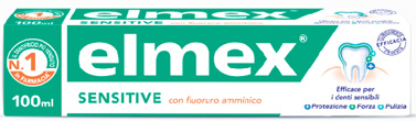 ELMEX DENTIFRICIO SENSITIVE CON FLUORURO AMMINICO 100 ML - Farmacia Mortise