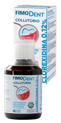 FIMODENT COLLUTORIO CLOREXIDINA SPDD 0,12% 200 ML - Farmacia Mortise