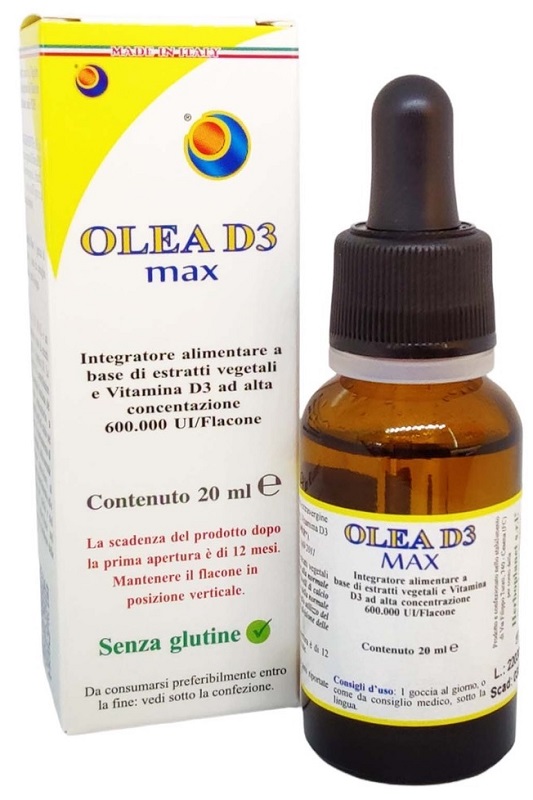 OLEA D3 MAX GOCCE 20 ML - Farmacia Mortise