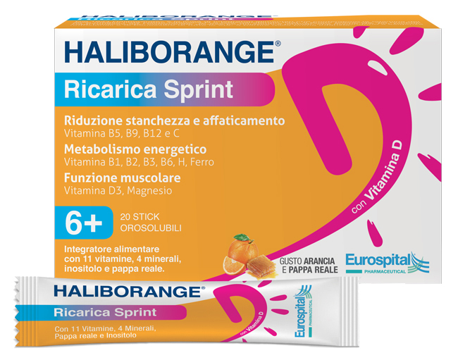HALIBORANGE RICARICA SPRINT 20 STICK PACK 2 G - Farmacia Mortise