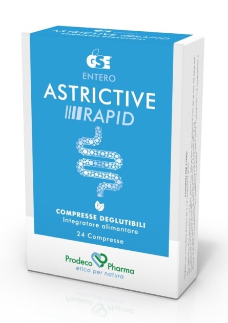 GSE ENTERO ASTRICTIVE RAPID 24 COMPRESSE DEGLUTIBILI - Farmacia Mortise