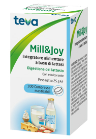 MILL&JOY TEVA 100 COMPRESSE MASTICABILI - Farmacia Mortise