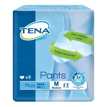 PANNOLONE PULL-UP TENA PANTS PLUS TAGLIA MEDIUM 9 PEZZI - Farmacia Mortise
