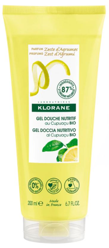 KLORANE GEL DOCCIA ZEST AGRUMI 200 ML - Farmacia Mortise