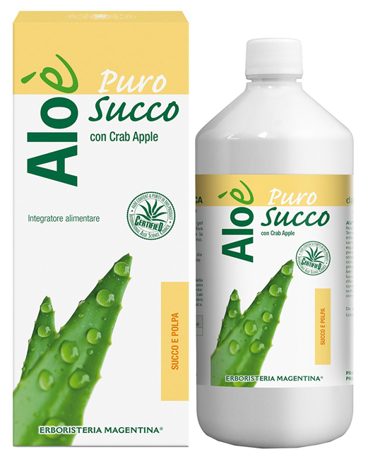 ALOE' ALOE SUCCO E POLPA BIO 1 LITRO - Farmacia Mortise