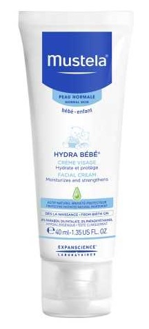 MUSTELA HYDRA BEBE' CREMA VISO 24H 40 ML - Farmacia Mortise