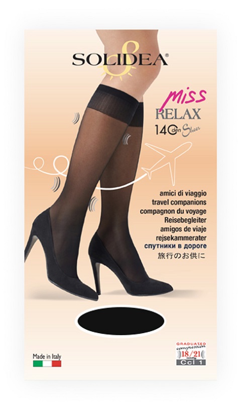 MISS RELAX 140 SHEER GAMBALETTO CAMEL 2-M 1 PAIO - Farmacia Mortise