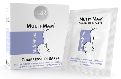 COMPRESSA GARZA MULTI MAM RAGADI SENO 12 DISCHETTI - Farmacia Mortise