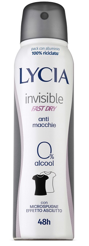 LYCIA SPRAY INVISIBLE FAST DRY 150 ML - Farmacia Mortise