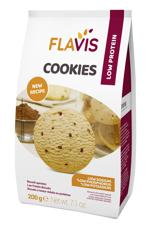 FLAVIS COOKIES BISCOTTI APROTEICI 200 G - Farmacia Mortise