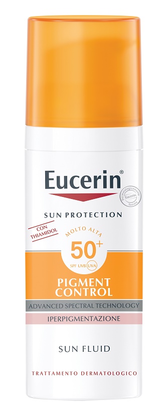 EUCERIN SUN PROTECTION SPF 50+ PIGMENT CONTROL SUN FLUID 50 ML - Farmacia Mortise