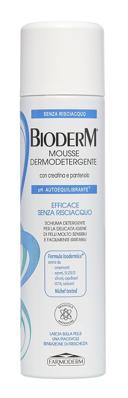 BIODERM MOUSSE DERMODETERGENTE 400 ML - Farmacia Mortise