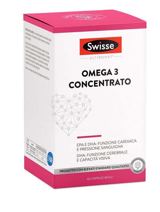 SWISSE OMEGA 3 CONCENTRATO 60 CAPSULE MOLLI DA 2440 MG - Farmacia Mortise