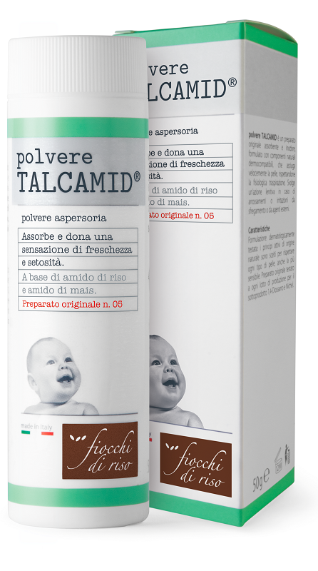 TALCAMID POLVERE FDR 50 G - Farmacia Mortise