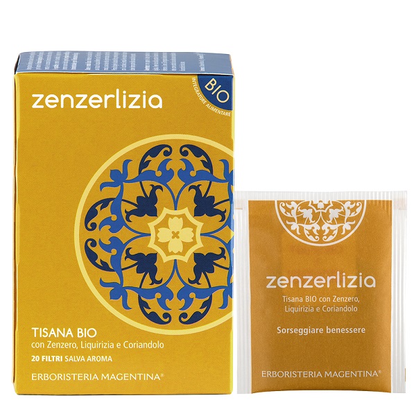 TISANA ZENZERLIZIA BIO 20 FILTRI - Farmacia Mortise