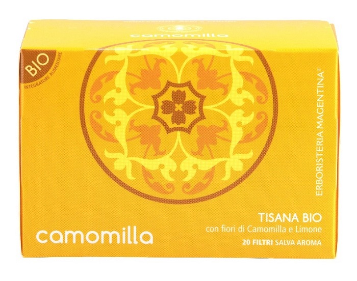 TISANA CAMOMILLA BIO 20 FILTRI - Farmacia Mortise