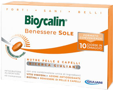 BIOSCALIN SOLE 30 + 10 COMPRESSE - Farmacia Mortise