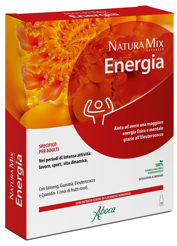 NATURA MIX ADVANCED ENERGIA 10 FLACONCINI DA 15 G - Farmacia Mortise