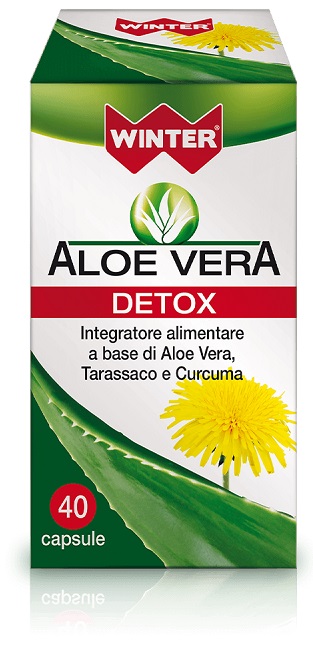 WINTER ALOE VERA DETOX 40 CAPSULE - Farmacia Mortise