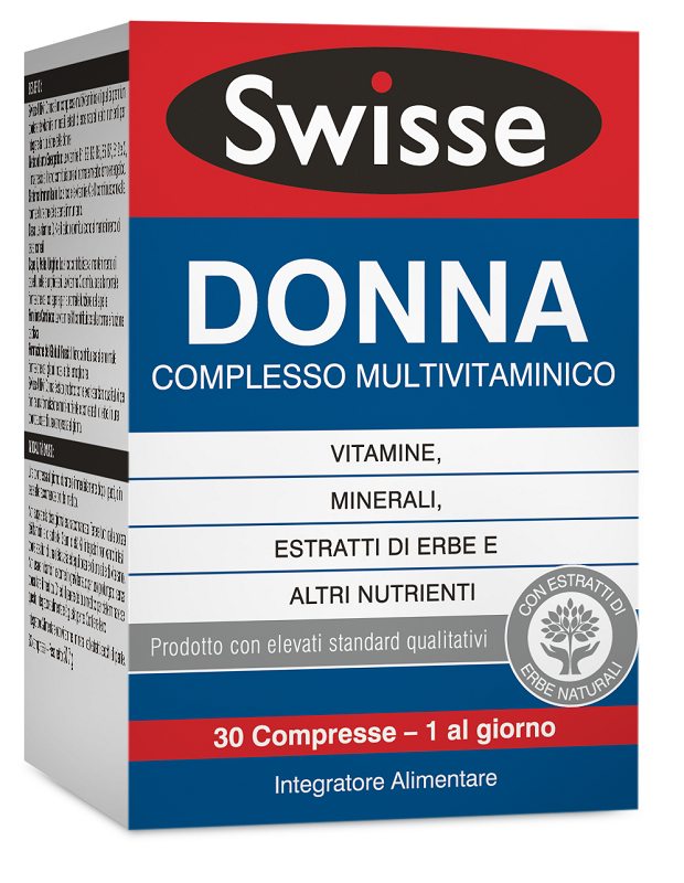 SWISSE MULTIVITAMINICO DONNA 30 COMPRESSE - Farmacia Mortise