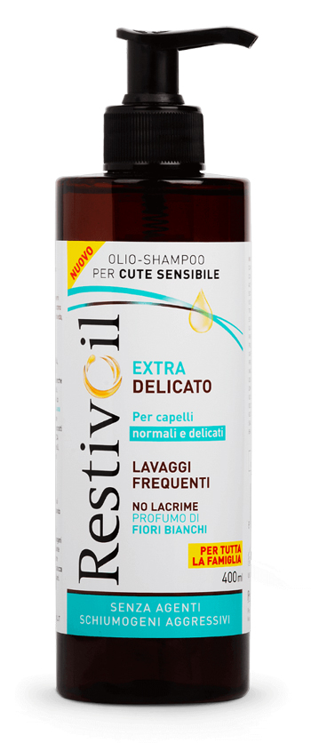 RESTIVOIL EXTRA DELICATO OLIO SHAMPOO PER CUTE SENSIBILE 400 ML - Farmacia Mortise