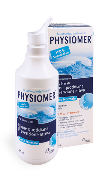 SPRAY NASALE PHYSIOMER GETTO NORMALE 135 ML - Farmacia Mortise