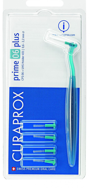 CURAPROX CPS PRIME CPS 06 CON 5 SCOVOLINI + SUPPORTO - Farmacia Mortise