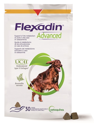 FLEXADIN ADVANCED CANE TUTTE LE TAGLIE 30 TAVOLETTE APPETIBILI - Farmacia Mortise