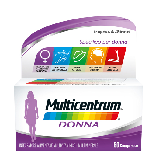 MULTICENTRUM DONNA 60 COMPRESSE - Farmacia Mortise