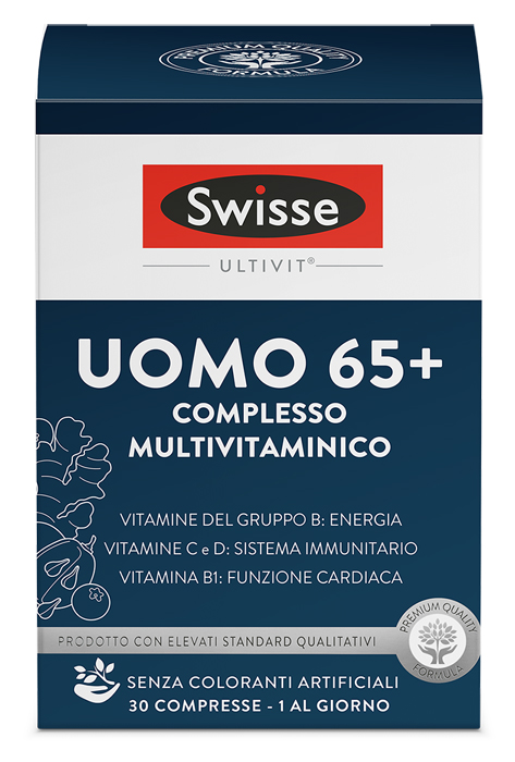 SWISSE UOMO 65+ COMPLESSO MULTIVITAMINICO 30 COMPRESSE - Farmacia Mortise