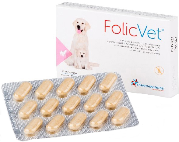 FOLICVET 15 COMPRESSE - Farmacia Mortise