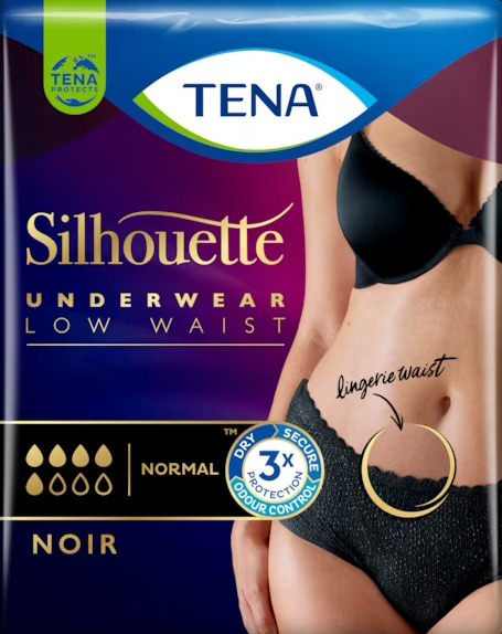 TENA SILHOUETTE NOIR L 9 PEZZI - Farmacia Mortise