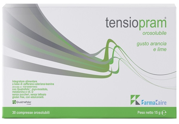 TENSIOPRAM OROSOLUBILE 30 COMPRESSE MASTICABILI GUSTO ARANCIA E LIME - Farmacia Mortise
