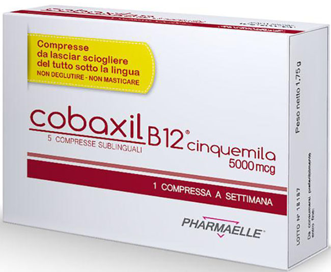 COBAXIL B12 5000MCG 5 COMPRESSE SUBLINGUALI - Farmacia Mortise