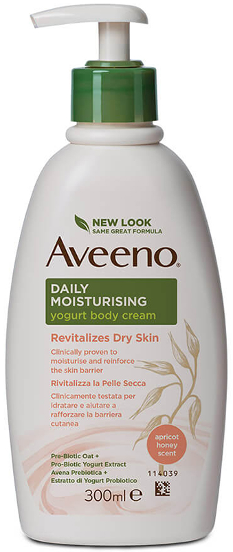 AVEENO CREMA CORPO YOGURT ALBICOCCA&MIELE 300 ML - Farmacia Mortise