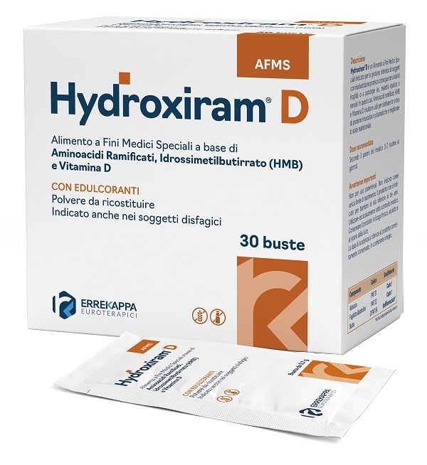 HYDROXIRAM D 30 BUSTE DA 5,7 G CON EDULCORANTI SENZA GLUTINE SENZA LATTOSIO - Farmacia Mortise