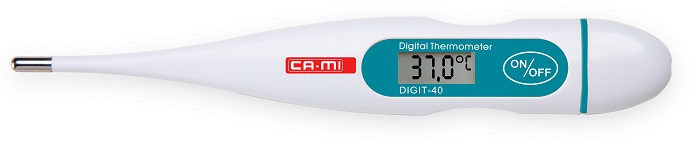 TERMOMETRO DIGITALE DIGIT 40 A 40 SECONDI CON PUNTA RIGIDA - Farmacia Mortise
