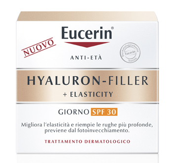 EUCERIN HYALURON-FILLER + ELASTICITY CREMA GIORNO SPF30 50 ML - Farmacia Mortise