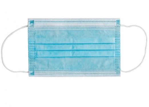 MASCHERINA CHIRURGICA FILTRANTE 98% 3 VELI TIPO IIR CON ELASTICI ADULTI AZZURRA 10 PEZZI - Farmacia Mortise